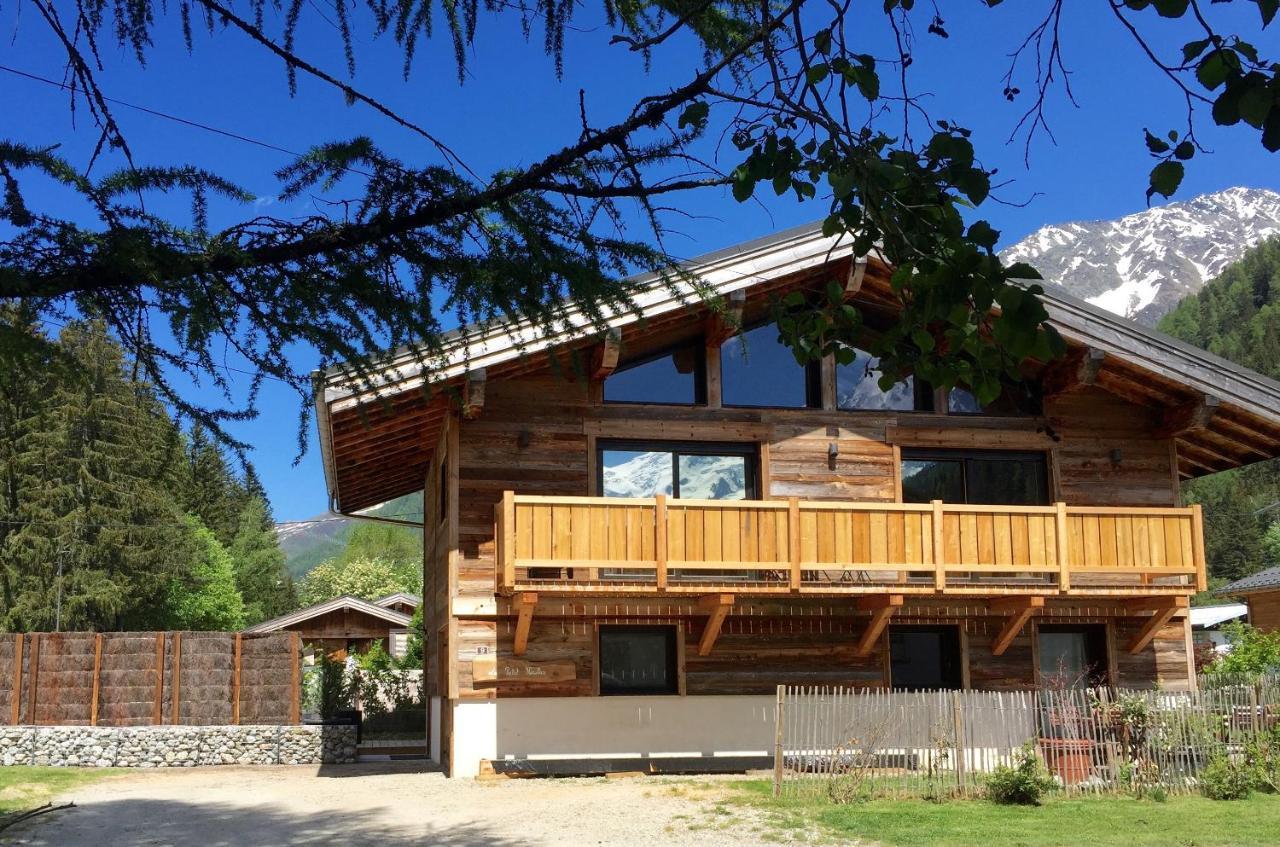 Chalet Le Petit Nicolas, Jacuzzi, Vue Mont Blanc Chamonix Exterior foto