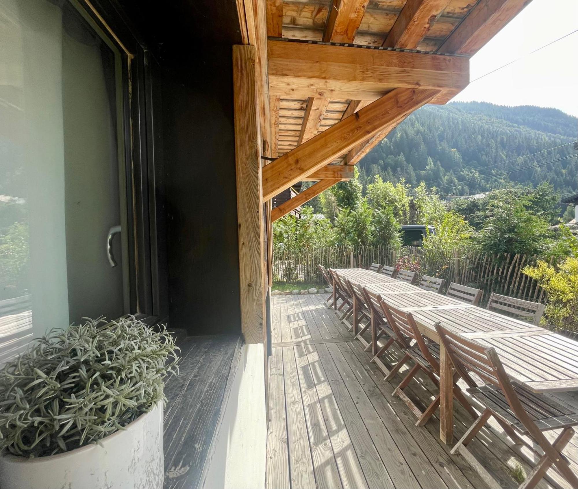Chalet Le Petit Nicolas, Jacuzzi, Vue Mont Blanc Chamonix Exterior foto