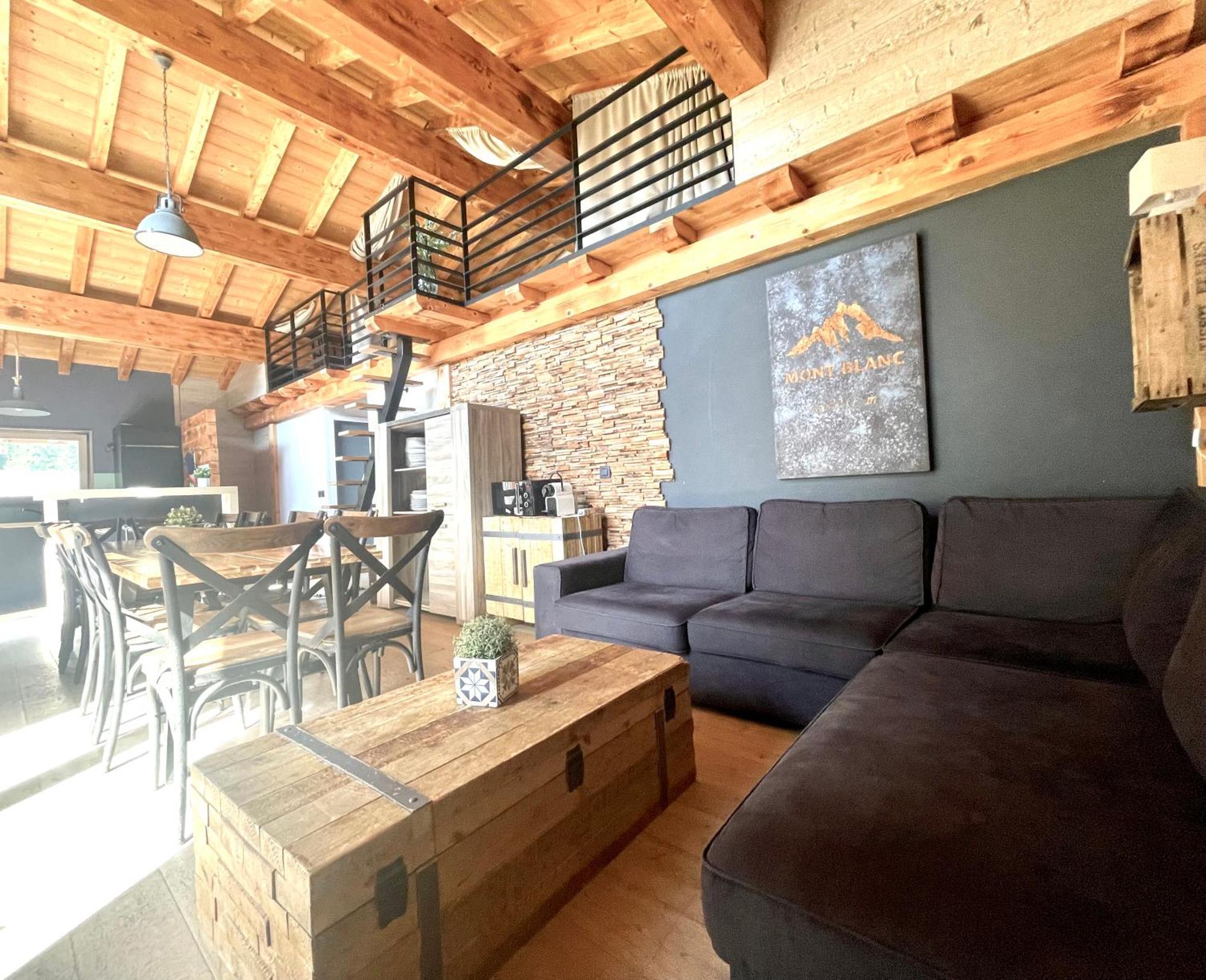 Chalet Le Petit Nicolas, Jacuzzi, Vue Mont Blanc Chamonix Exterior foto
